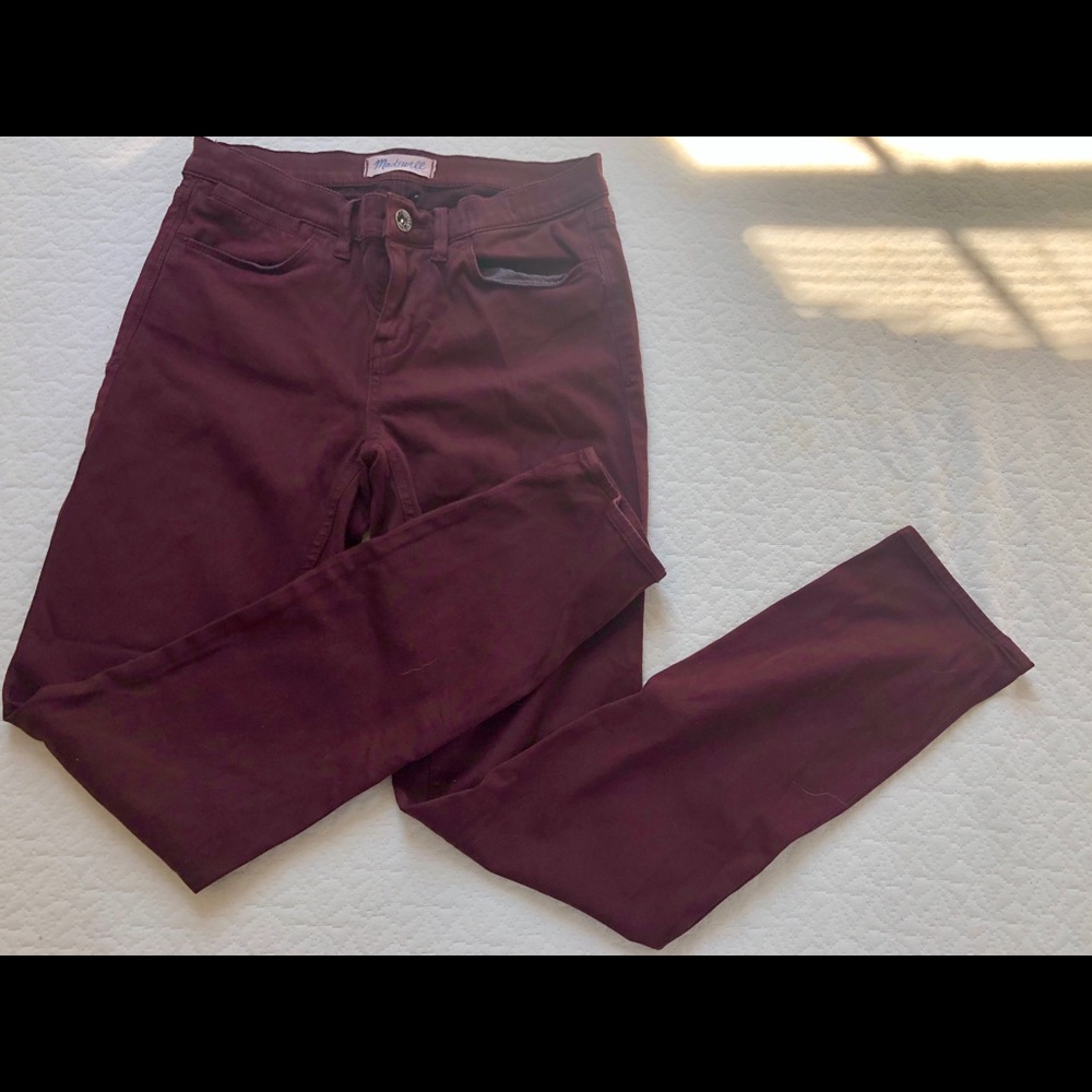 Madewell skinny pants